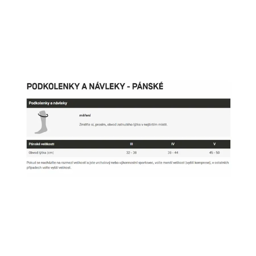 CEP Lýtkové návleky 5.0 pánské