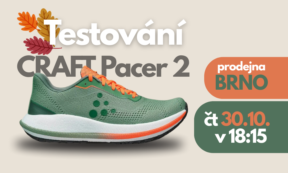 Pozvánka na testování Craft Pacer 2 v Brně