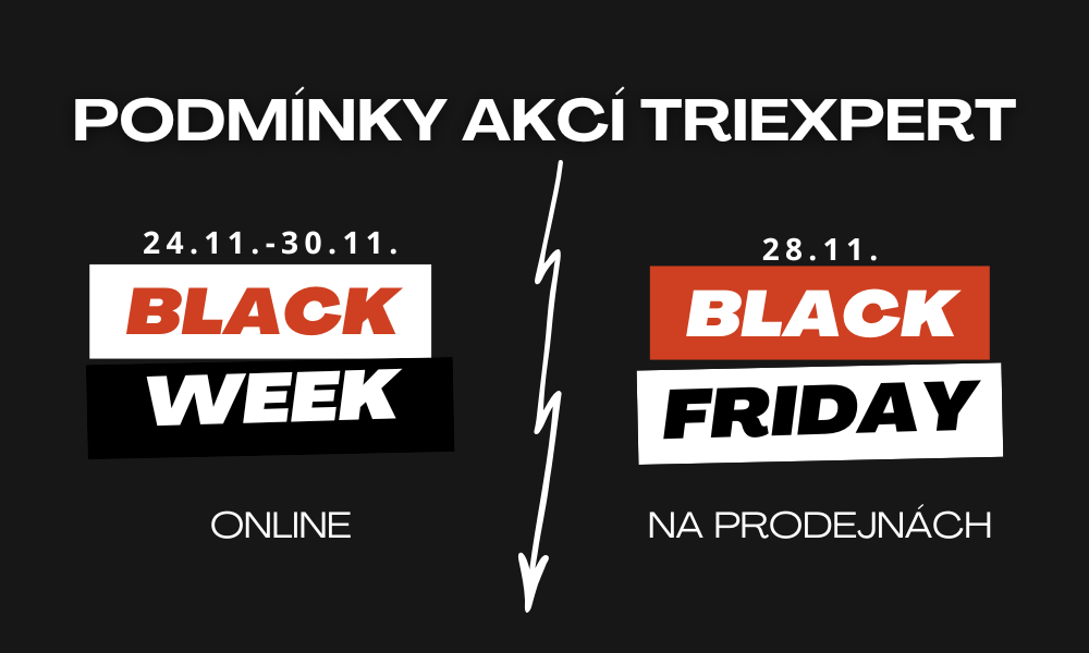 ÚPLNÁ PRAVIDLA AKCÍ „Triexpert Black WEEK“ a „Triexpert  Black FRIDAY - hlavní banner