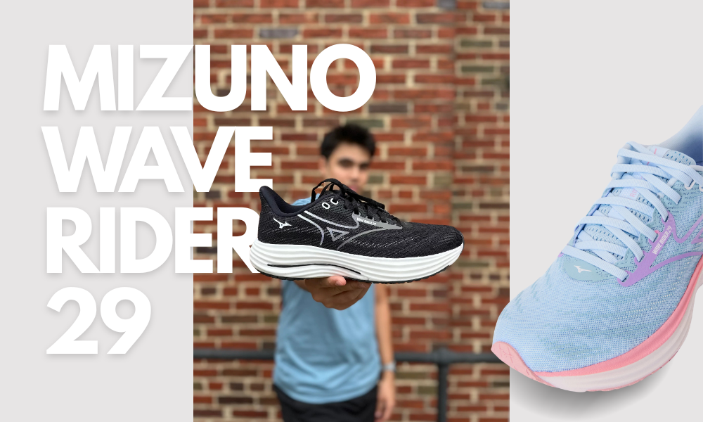 Mizuno Wave Rider 29 Banner